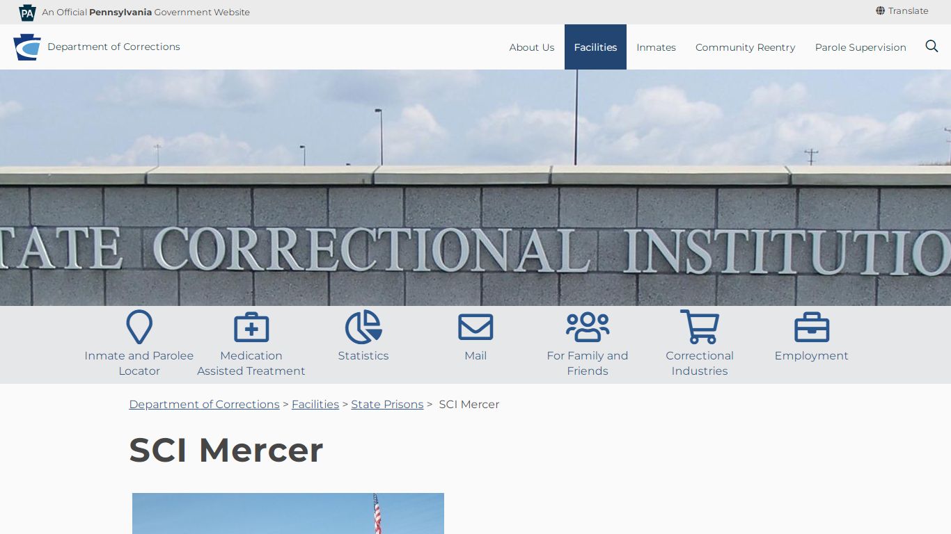 SCI Mercer - Department of Corrections