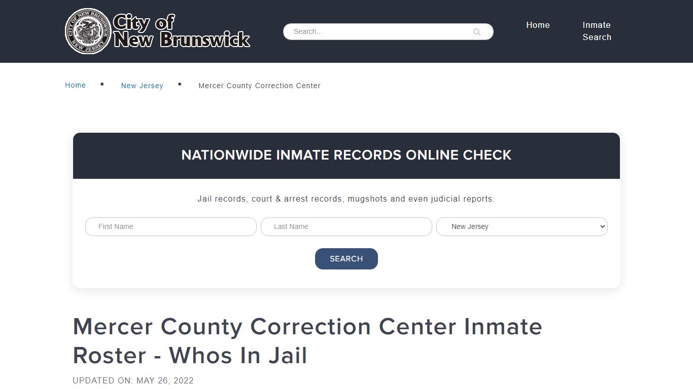 Mercer County Correction Center Inmate Roster - Whos In Jail
